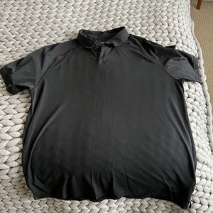 Rhone — large —- black polo